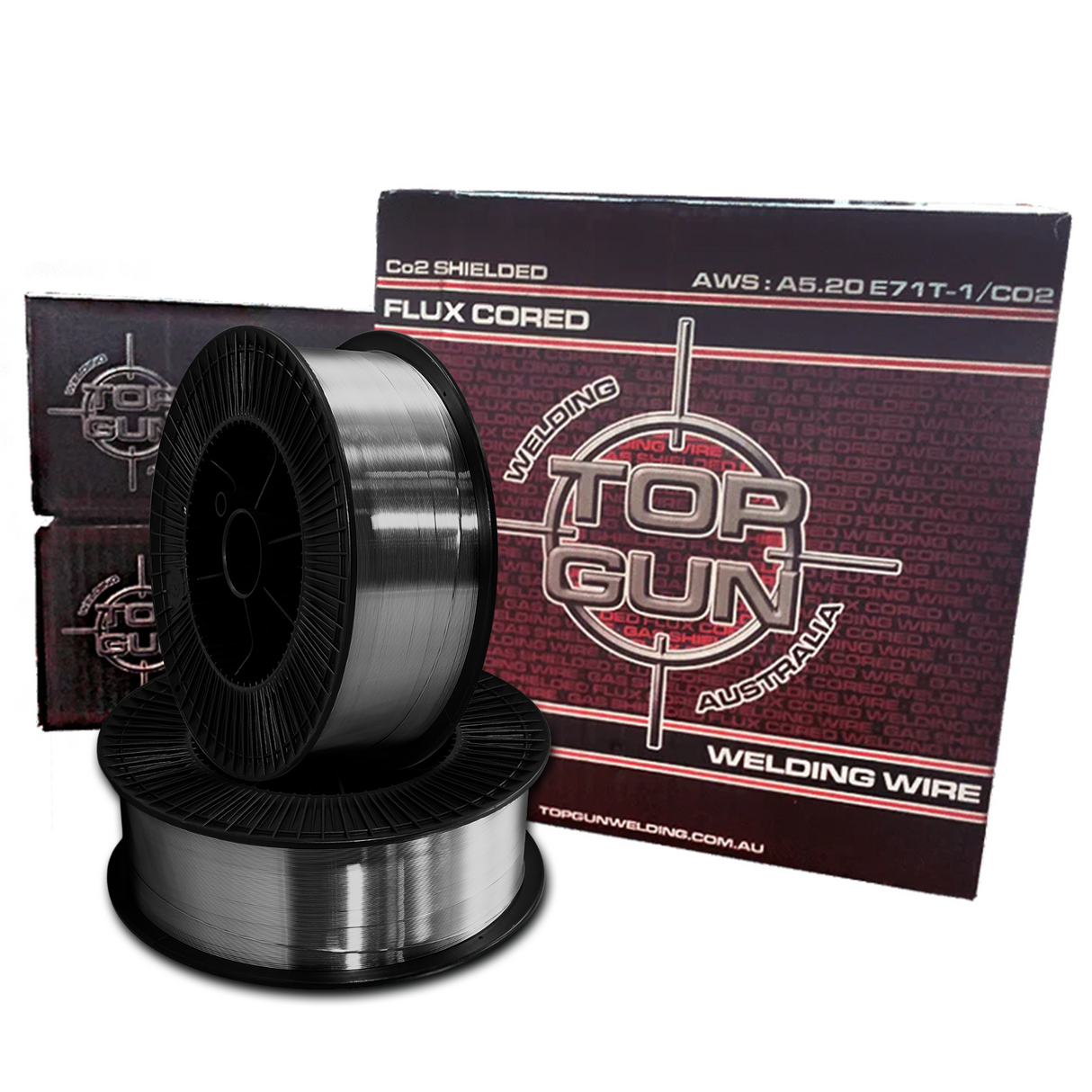 Topgun Flux Cored E71T1-C 1.6mm CO2 Shielded Welding MIG Wire 15kg