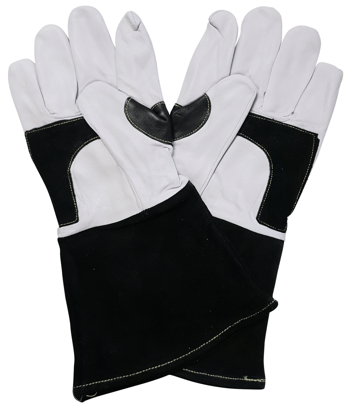 Top Gun Black/White Premium MIG Welding Gloves