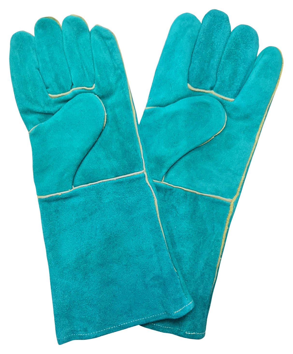 Top Gun Blue/Green MIG Welding Gloves