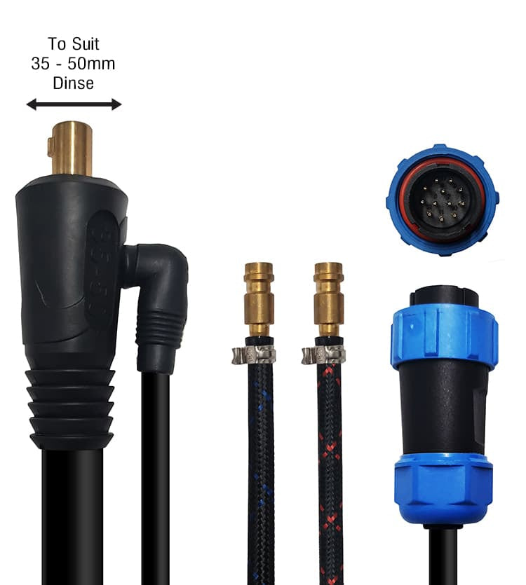 Tig Torch 18 4/8M 35mm-50mm 12 Pin