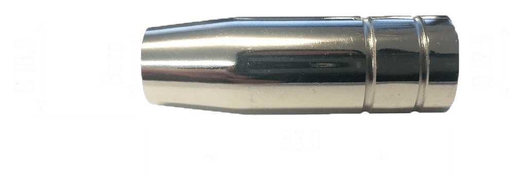 Topgun Gas Cylindrical, Conical, Tapered, Spot NOZZLE PKT 2 Binzel Style