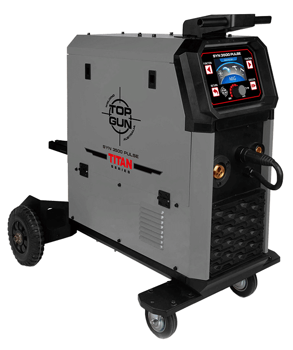 Top Gun TITAN 3500 SYN Synergic Dual Pulse Mig Welder