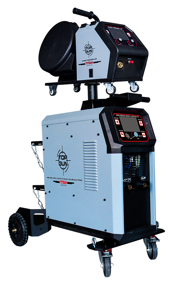 Top Gun TITAN 3500 SYN SWF Synergic Dual Pulse Mig Welder
