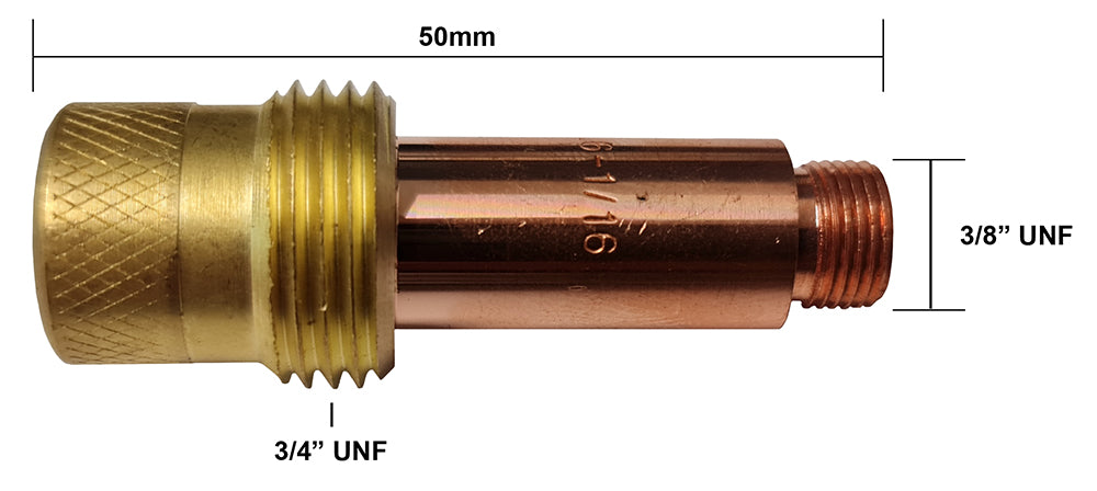 Gas Lens Collet Body