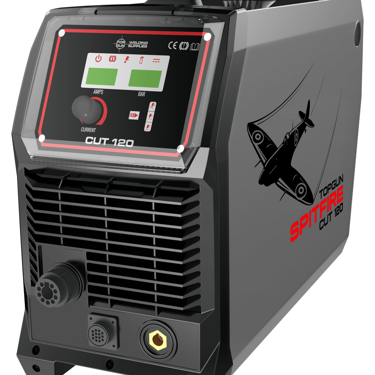 Spitfire Gun Top Gun SPITFIRE Cut 120 CNC – Top Gun Welding Supply